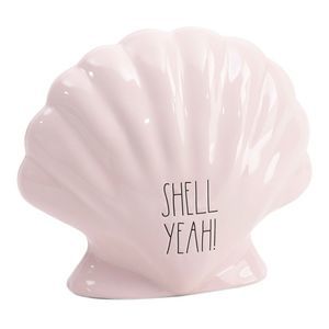 NWT Rae Dunn “Shell Yea” Ceramic Seashell